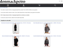 Tablet Screenshot of donmackpetro.com